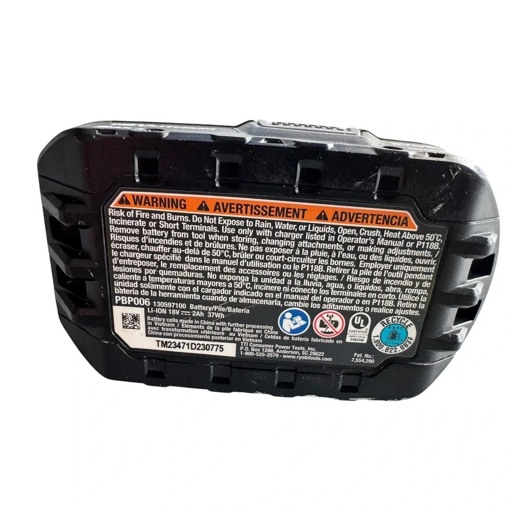 Ryobi one+ 18v